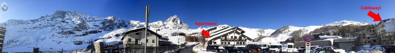 Breuil Cervinia Near Funicular Apartment With Private Garage Kültér fotó